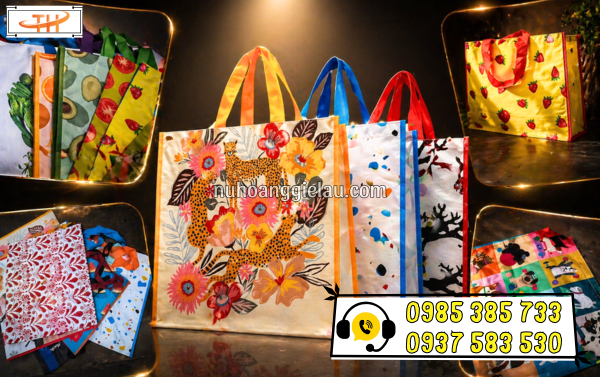 Túi PP dệt in ấn theo yêu cầu Túi PP dệt in ấn theo yêu cầu