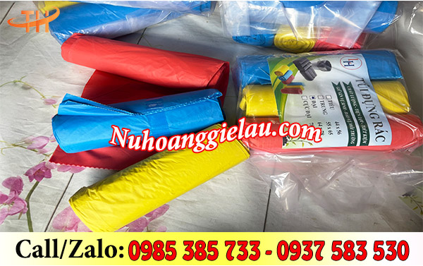 Túi đựng rác cuộn đủ màu Túi đựng rác cuộn đủ màu