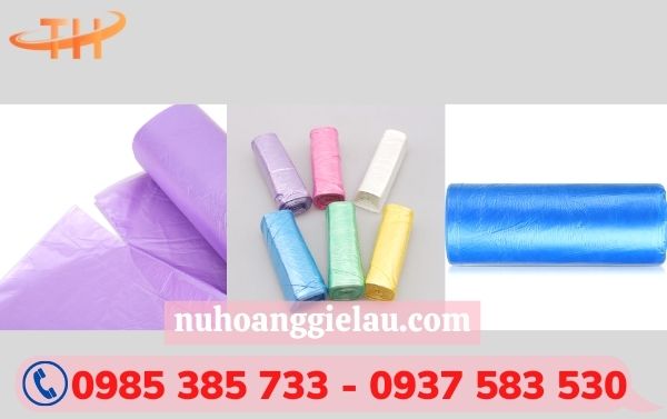 Túi rác màu cuộn loại dày cực đại bền đẹp Túi rác màu cuộn loại dày cực đại bền đẹp