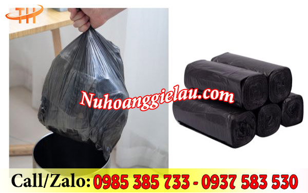 Cuộn túi rác đen sử dụng tiện, nhanh Cuộn túi rác đen sử dụng tiện, nhanh
