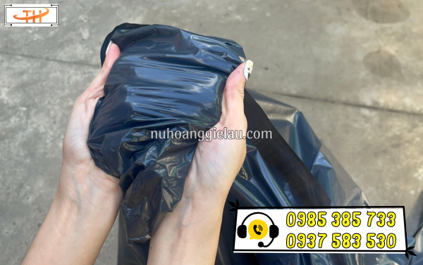 Túi rác công nghiệp đen dày dặn Túi rác công nghiệp đen dày dặn
