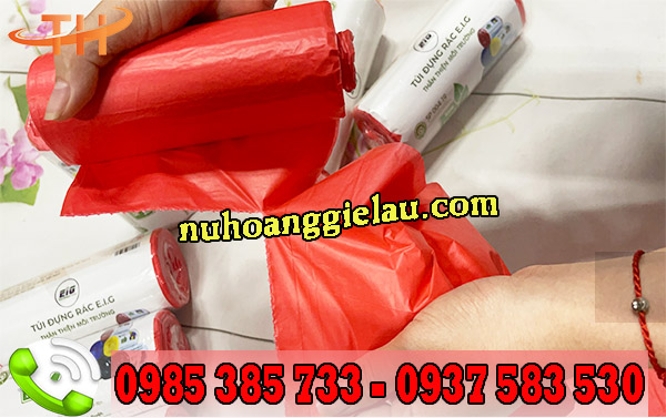Túi đựng rác tự hủy sinh học dễ dàng xé nhanh sử dụng Túi đựng rác tự hủy sinh học dễ dàng xé nhanh sử dụng