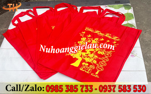 Túi vải đỏ Túi vải đỏ