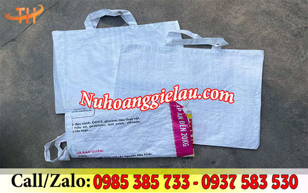 Túi xách tái chế từ bao cám cò sỉ giá rẻ Túi xách tái chế từ bao cám cò sỉ giá rẻ