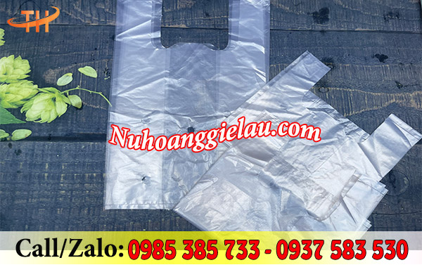 Túi xốp 2 quai đục lỗ sẵn Túi xốp 2 quai đục lỗ sẵn