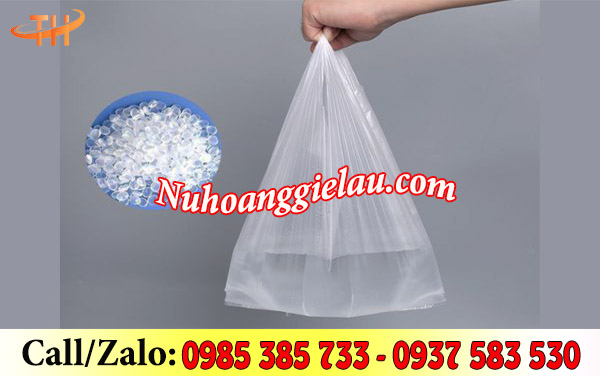 Túi xốp trắng 2 quai được làm từ hạt nhựa cao cấp Túi xốp trắng 2 quai được làm từ hạt nhựa cao cấp