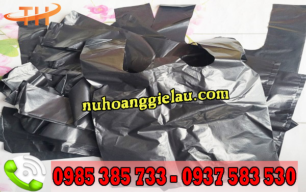 Túi xốp đen bóng giá rẻ Túi xốp đen bóng giá rẻ