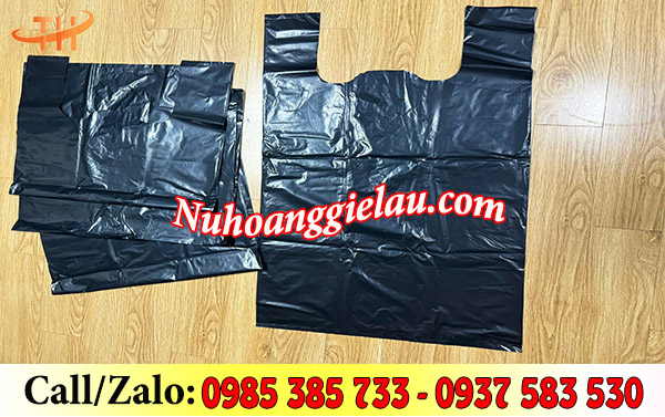 Bao bì xốp đen 2 quai dày, chất lượng, sỉ rẻ Bao bì xốp đen 2 quai dày, chất lượng, sỉ rẻ