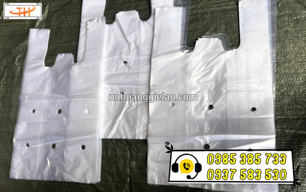 Túi xốp đục lỗ đựng rau củ tiện lợi Túi xốp đục lỗ đựng rau củ tiện lợi
