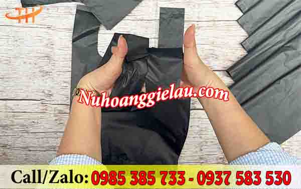 Túi xốp đen size nhỏ hàng chuẩn dày dặn Túi xốp đen size nhỏ hàng chuẩn dày dặn