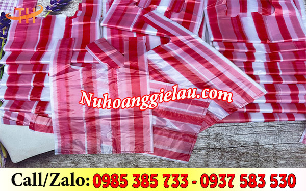 Túi xốp sọc màu sẵn số lượng giá rẻ Túi xốp sọc màu sẵn số lượng giá rẻ