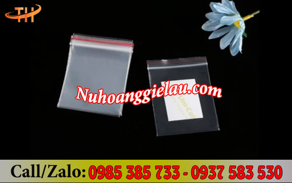 Túi zip chỉ đỏ sử dụng an toàn, tiện lợi Túi zip chỉ đỏ sử dụng an toàn, tiện lợi