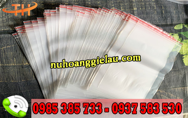túi zip khóa chỉ đỏ trong suốt giá tốt tại xưởng Thu Hồng túi zip khóa chỉ đỏ trong suốt giá tốt tại xưởng Thu Hồng
