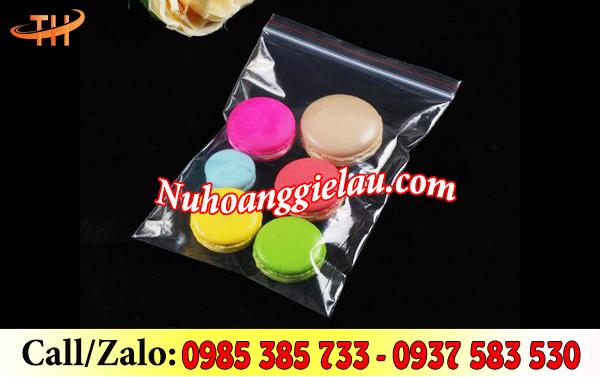 Túi zip chỉ đỏ đựng thực phẩm an toàn, kín đáo Túi zip chỉ đỏ đựng thực phẩm an toàn, kín đáo