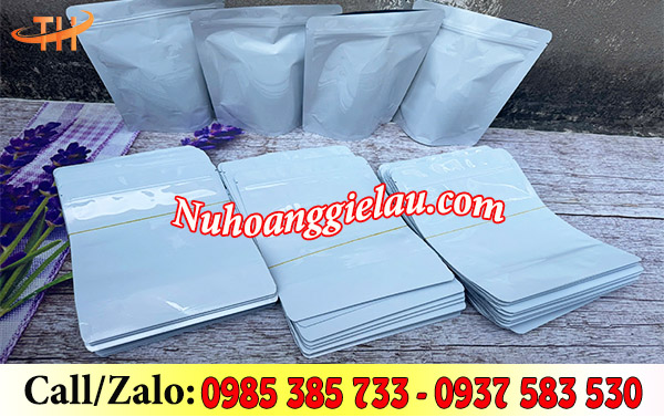 Túi zip trắng sữa sắn số lượng sỉ rẻ Túi zip trắng sữa sắn số lượng sỉ rẻ