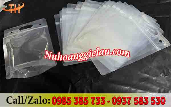 Túi zip đựng trà chanh loại trơn Túi zip đựng trà chanh loại trơn