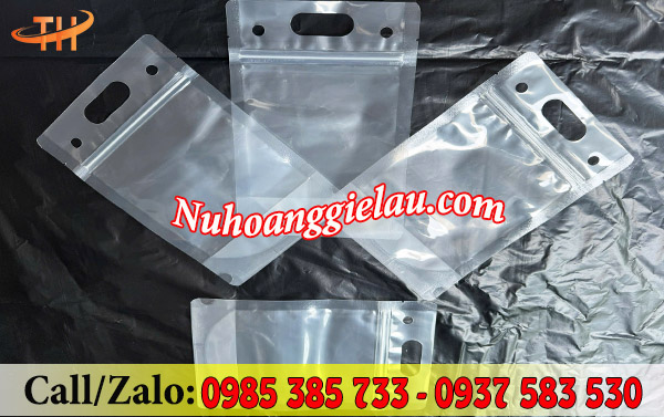 Túi zip đựng trà chanh trơn Túi zip đựng trà chanh trơn