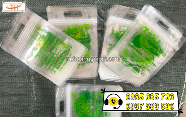 Túi zip đựng trà chanh TPHCM Túi zip đựng trà chanh TPHCM