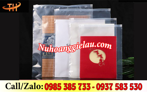 Túi zipper khoá kéo trong suốt đựng sản phẩm các loại Túi zipper khoá kéo trong suốt đựng sản phẩm các loại