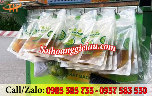Túi zip đựng trà chanh siêu tiện lợi Túi zip đựng trà chanh siêu tiện lợi