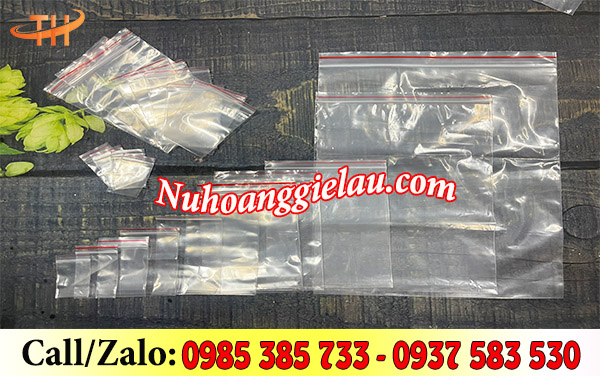 Túi zipper chỉ đỏ đa dạng sẵn giá rẻ Túi zipper chỉ đỏ đa dạng sẵn giá rẻ