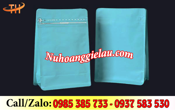 Túi zip 8 cạnh đáy vuông có thiết kế độc đáo, tiện lợi Túi zip 8 cạnh đáy vuông có thiết kế độc đáo, tiện lợi