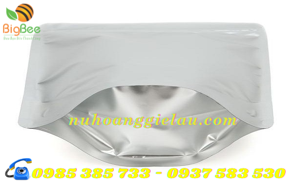 đáy túi zipper vô cùng chắc chắn