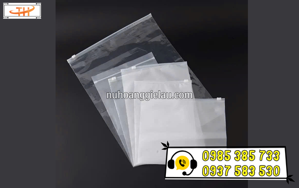 Túi zipper khóa kéo nhiều kích cỡ Túi zipper khóa kéo nhiều kích cỡ