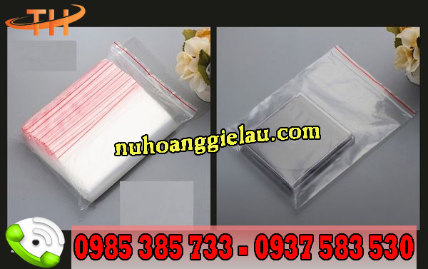 túi zipper khóa chỉ đỏ túi zipper khóa chỉ đỏ