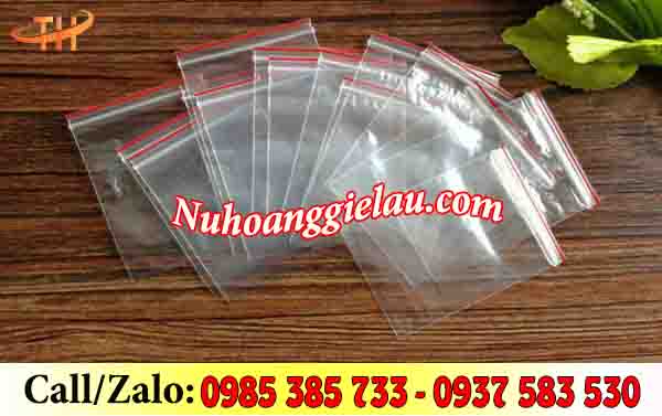 Túi zipper viền đỏ hàng chuẩn chất lượng Túi zipper viền đỏ hàng chuẩn chất lượng