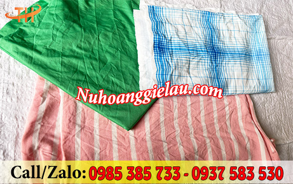 Giẻ lau công nghiệp nguyên miếng lớn nhiều màu Giẻ lau công nghiệp nguyên miếng lớn nhiều màu