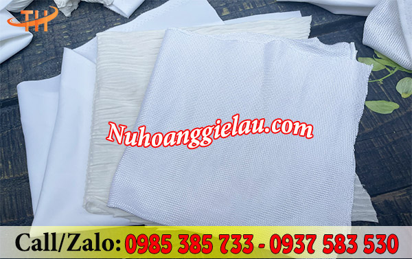 Vải lau công nghiệp màu trắng đa dạng với nhiều kích cỡ Vải lau công nghiệp màu trắng đa dạng với nhiều kích cỡ