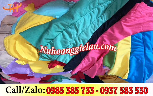 Vải lau may nối nhiều lớp đa dạng màu sắc Vải lau may nối nhiều lớp đa dạng màu sắc