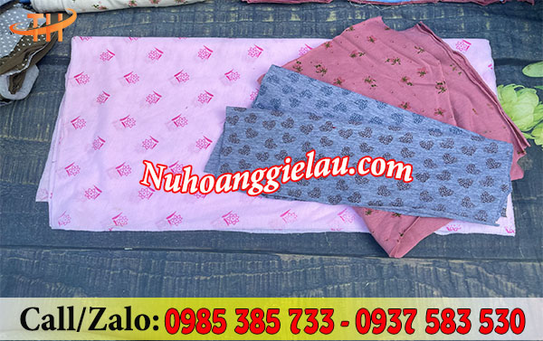 Vải lau công nghiệp có hoa văn Vải lau công nghiệp có hoa văn