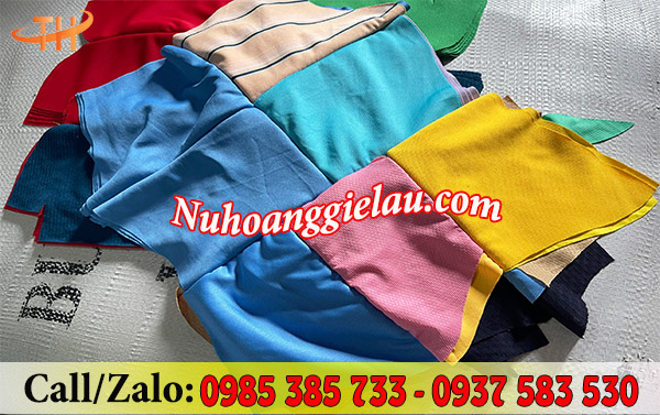 Vải lau may nối nhiều lớp Vải lau may nối nhiều lớp