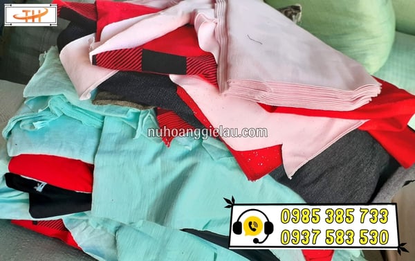 Vải lau công nghiệp Thu Hồng đủ màu Vải lau công nghiệp Thu Hồng đủ màu