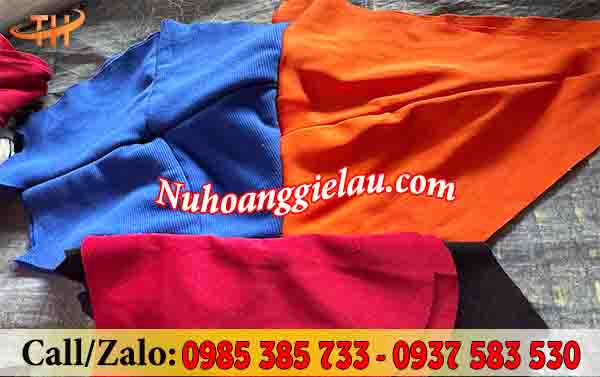 Vải lau công nghiệp cotton may nối Vải lau công nghiệp cotton may nối