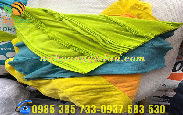 vải lau công nghiệp may nối 2 - 4 lớp siêu thấm hút