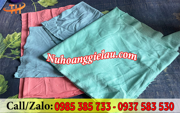 Vải lau nguyên miếng nhiều màu Vải lau nguyên miếng nhiều màu