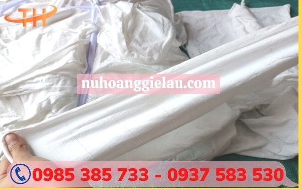 vải lau trắng cotton vải lau trắng cotton