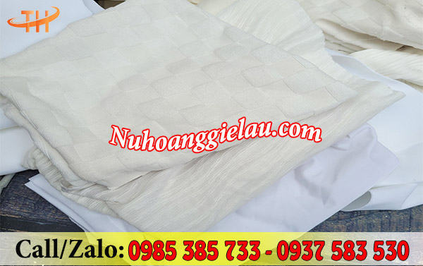 Vải lau trắng lọc sơn Vải lau trắng lọc sơn