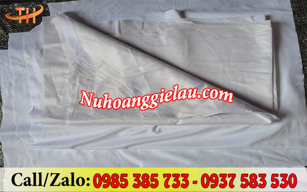 Vải lau trắng bán giá rẻ theo kg Vải lau trắng bán giá rẻ theo kg