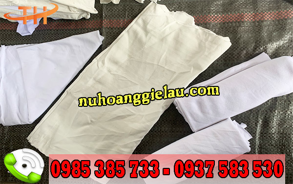 Vải lau trắng nguyên miếng sạch, mới 100% Vải lau trắng nguyên miếng sạch, mới 100%