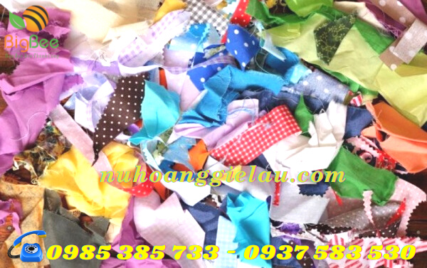vải vụn Thu Hồng sạch đẹp