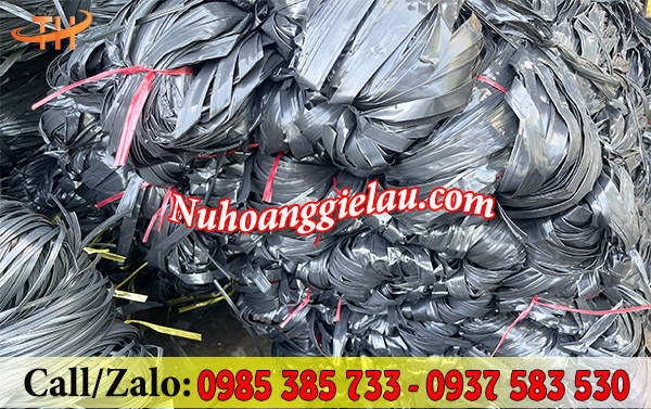 Dây nilon bẹ màu đen  Dây nilon bẹ màu đen