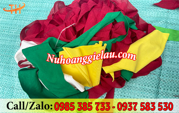 Vải vụn nhiều màu Vải vụn nhiều màu