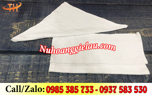 Khăn lau đa năng vuông trắng Khăn lau đa năng vuông trắng