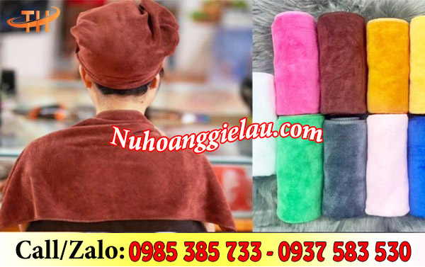 Khăn gội spa, khăn tiệm tóc sử dụng an toàn tiện lợi Khăn gội spa, khăn tiệm tóc sử dụng an toàn tiện lợi