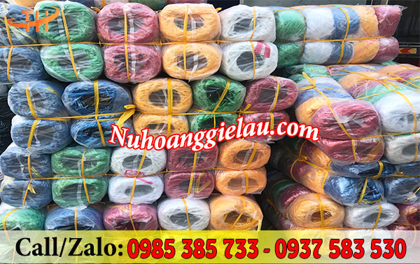 Cuộn dây nilon sẵn số lượng lớn tại kho Cuộn dây nilon sẵn số lượng lớn tại kho