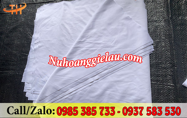Vải lau công nghiệp poly trắng Vải lau công nghiệp poly trắng